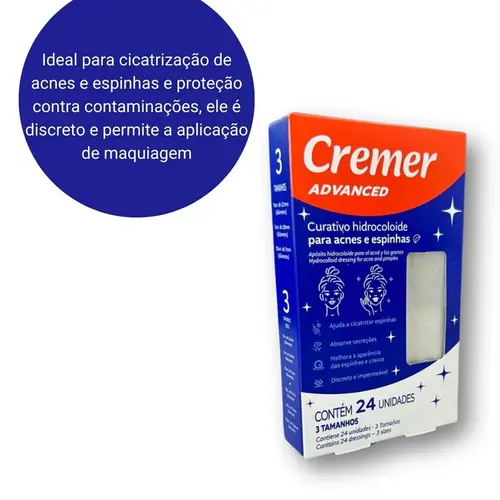 CURATIVO HIDROC ACNES/ESPINHAS C/24 CREMER