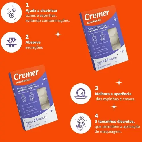 CURATIVO HIDROC ACNES/ESPINHAS C/24 CREMER